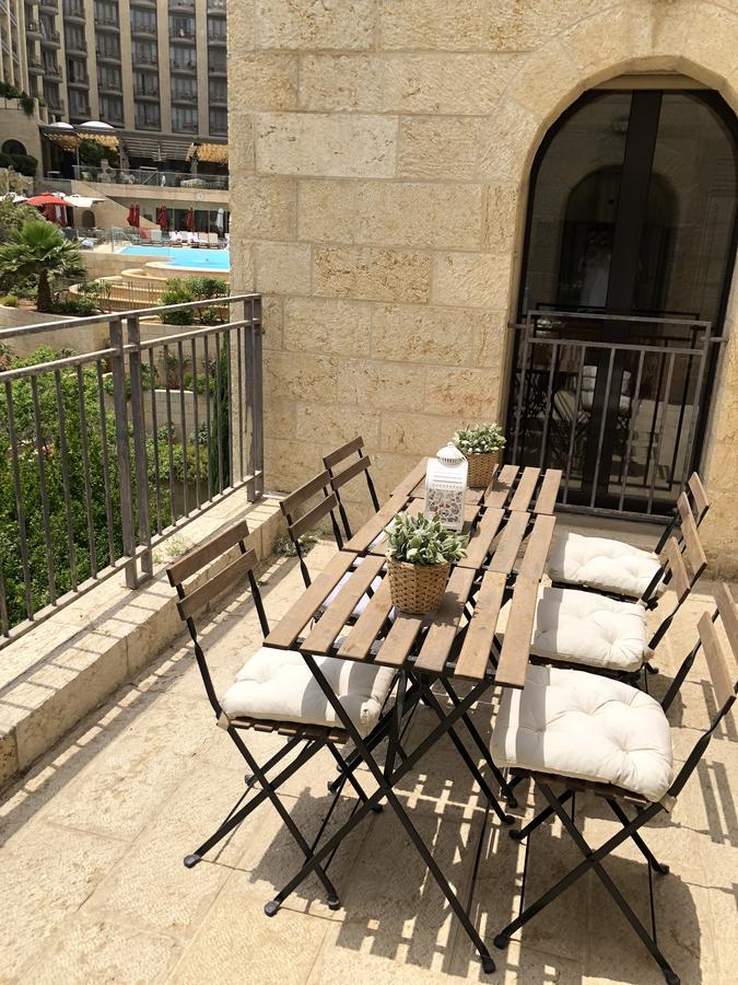 Enhet i Mamilla / King David på 120 kvm, med 2 soverom, 2 bad Jerusalem Eksteriør bilde